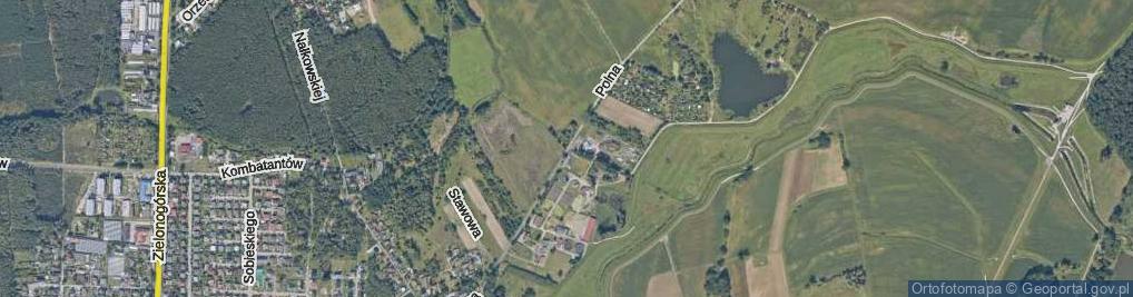 Zdjęcie satelitarne Polna ul.